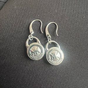 Michael Kors Silver Dangley earrings